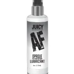 Juicy Af Water-Based Creamy White Opaque Lubricant - 4 Oz Lubes & Essentials Little Genie
