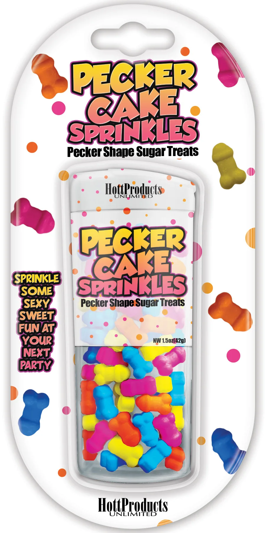 Pecker Cake Sprinkles Novelty Hott Products