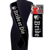 Bride or Die Sash - Black Novelty Little Genie