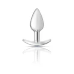 Silver Anchor Buttplug Kit - Clear Iridescent/pink Anal Play Viben