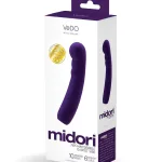 Midori Rechargeable G-Spot Vibe - Deep Purple Vibrators VeDO