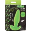 Glow in the Dark Butt Plug With Remote - Green Anal Play XR Brands