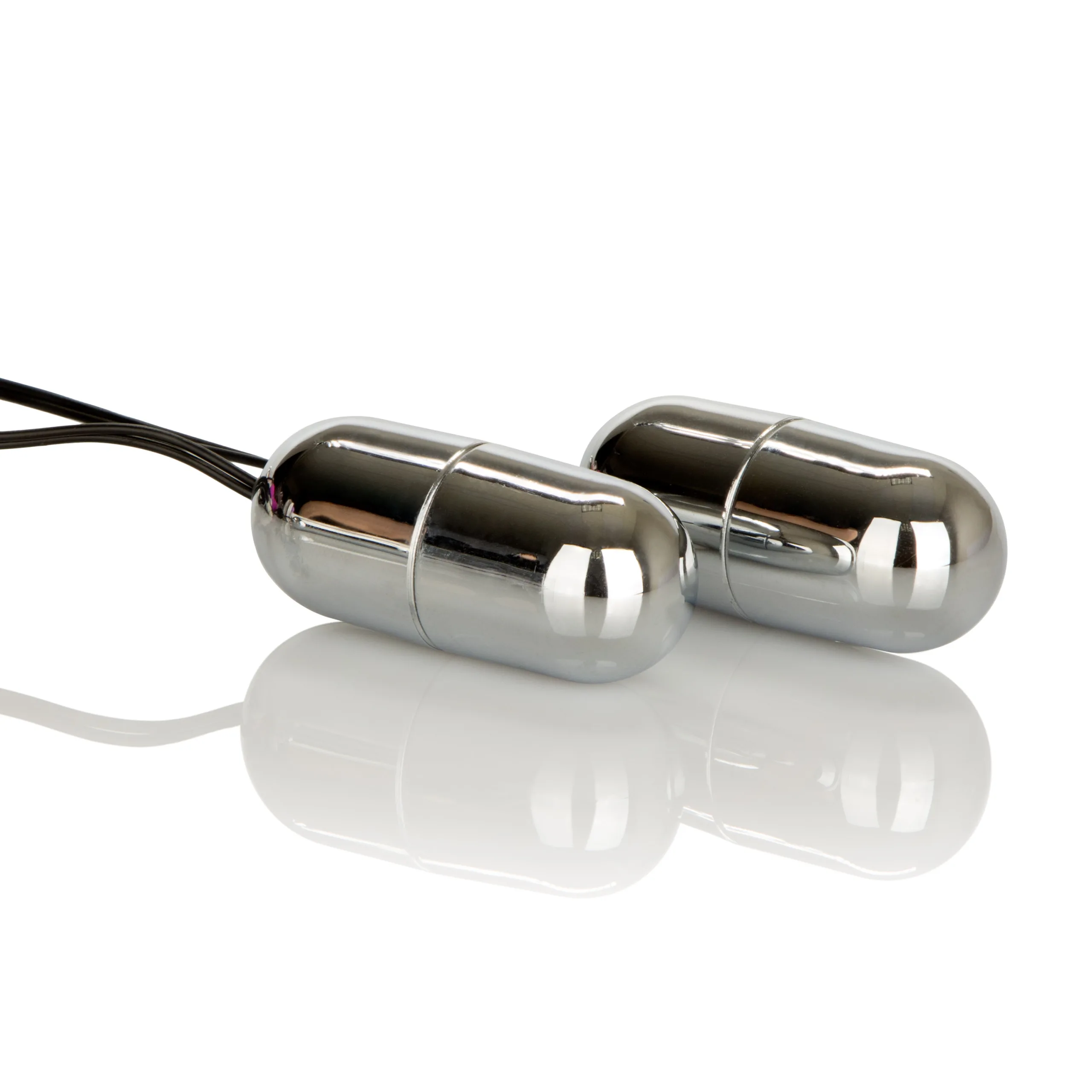 Power Play Dual Silver Bullet Vibrators CalExotics