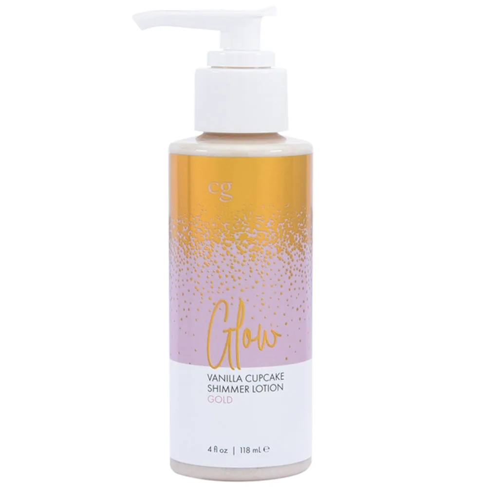 Glow Vanilla Cupcake Shimmer Lotion Gold 4 Oz Body & Beauty Classic Brands