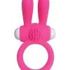 Neon Rabbit Ring - Pink Vibrators Pipedream