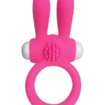 Neon Rabbit Ring - Pink Vibrators Pipedream