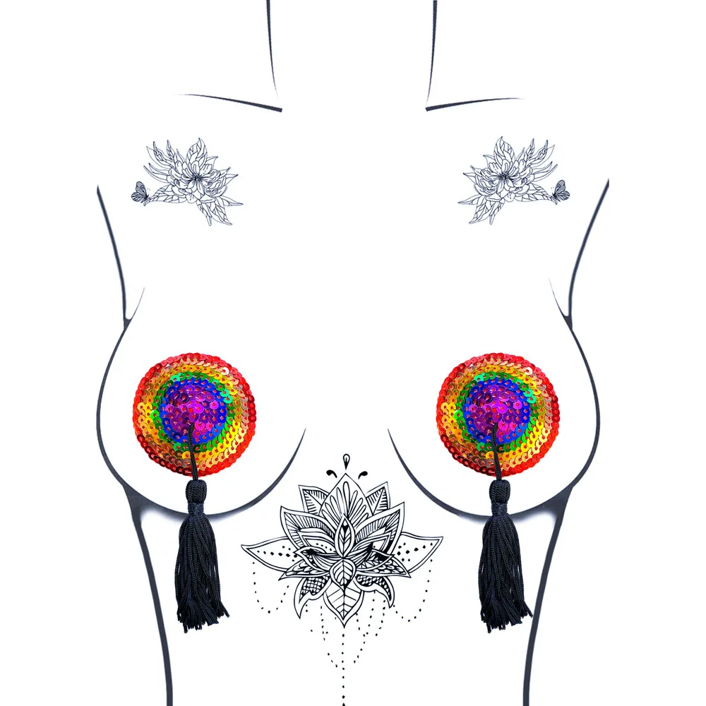 Lgbtqa and Xo Reusable Silicone Nipztix Accessories Neva Nude