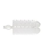 Stud Extender Clear With Supporting Ring Cockrings | Penis Sleeves CalExotics