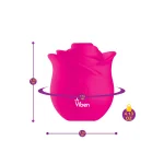 Zen Rose - Hot Pink Couples & C-Rings Viben