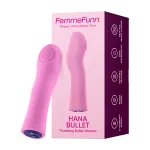 Hana Bullet Thumping Vibrator - Pink Vibrators Femme Funn