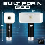 Thunder Stroker Sucking Masturbator - Silver Strokers & Pumps XR Brands