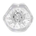 Cyclone - Clear/black Strokers & Pumps Evolved Novelties