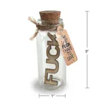 Last Fuck I Have to Give - Display of 12 Novelty Little Genie