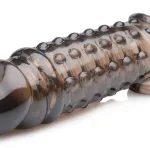 1.5 Inch Penis Enhancer Sleeve - Smoke Couples & C-Rings XR Brands