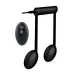 The Beat Remote Note Vibe - Black Vibrators Nasstoys
