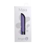 Angel Crystal Gems Bullet - Purple Vibrators Maia Toys
