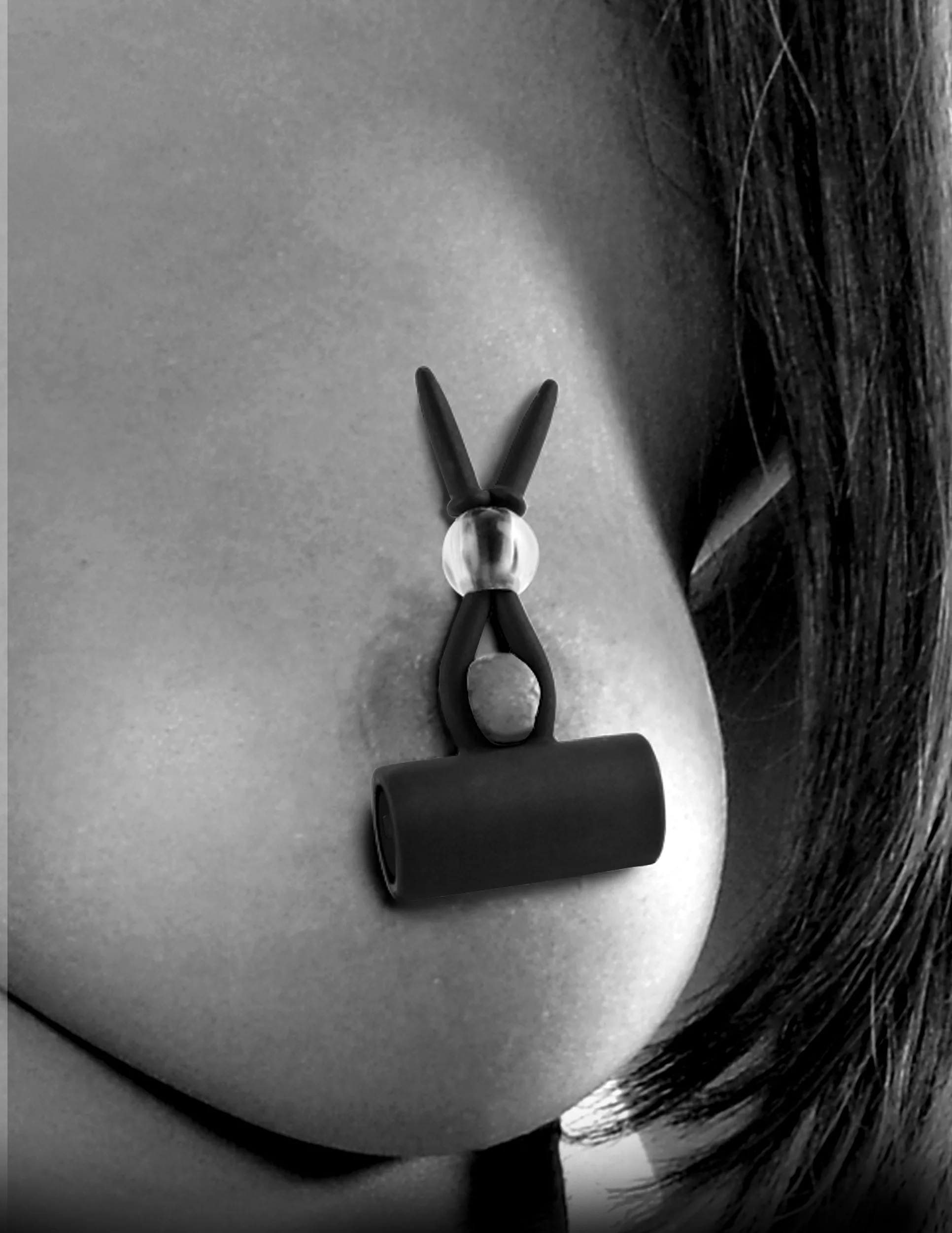 Fetish Fantasy Limited Edition Vibrating Silicone Nipple Lassos BDSM & Kink Pipedream