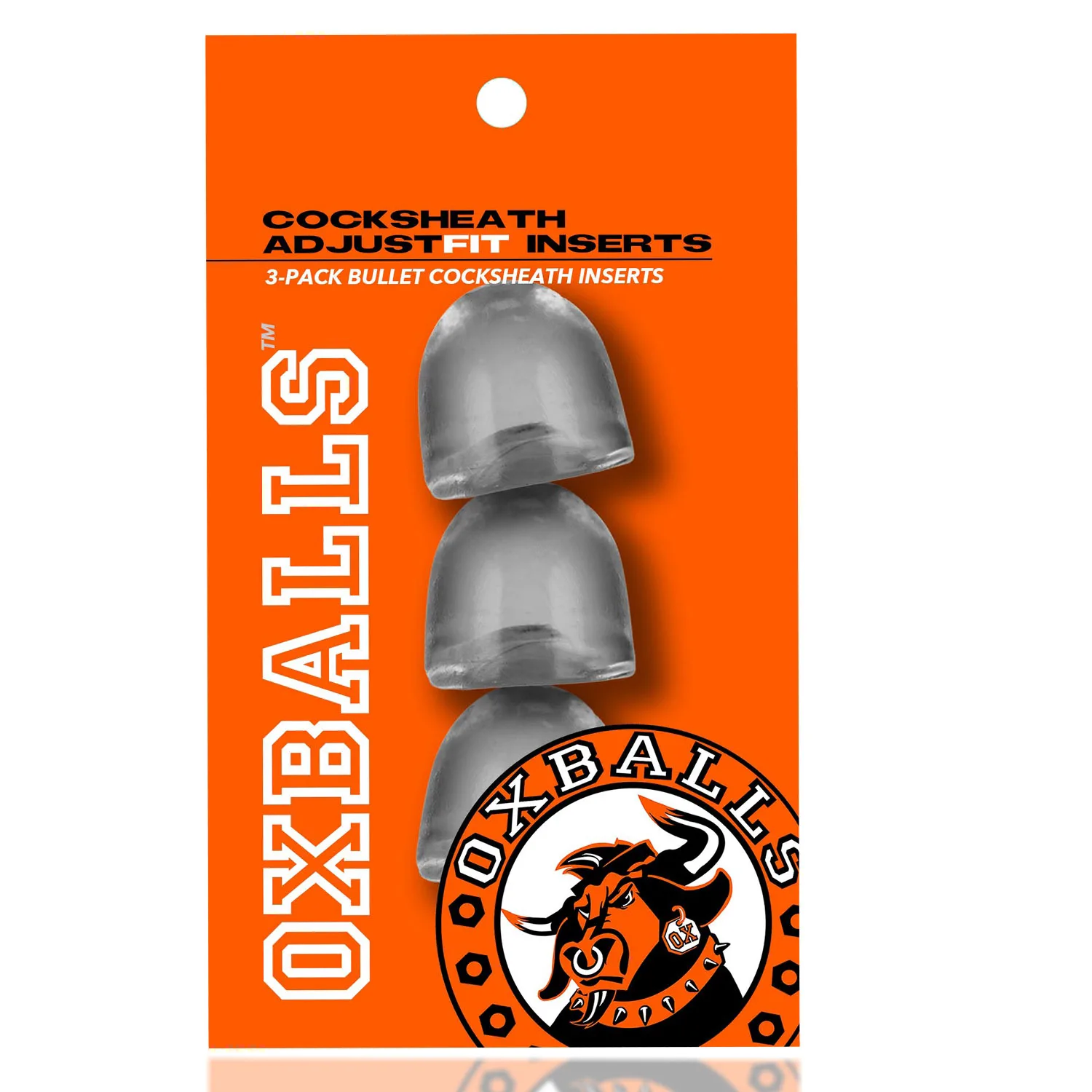 Cocksheath Adjustfit 3 Pack Bullet Inserts Vibrators Oxballs