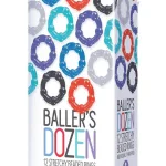 The 9's - Baller Dozen Beaded - 12 Pc Cock Ring Set Cockrings | Disposable Cockrings Icon Brands