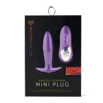 Nu Sensuelle Remote Control Mini-Plug - Purple Vibrators Nu Sensuelle