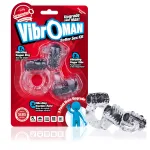 Screaming O Vibro Man - Each - Black Vibrators Screaming O