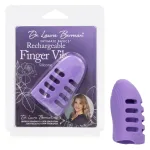 Dr. Laura Berman Rechargeable Finger Vibe - Purple Vibrators CalExotics