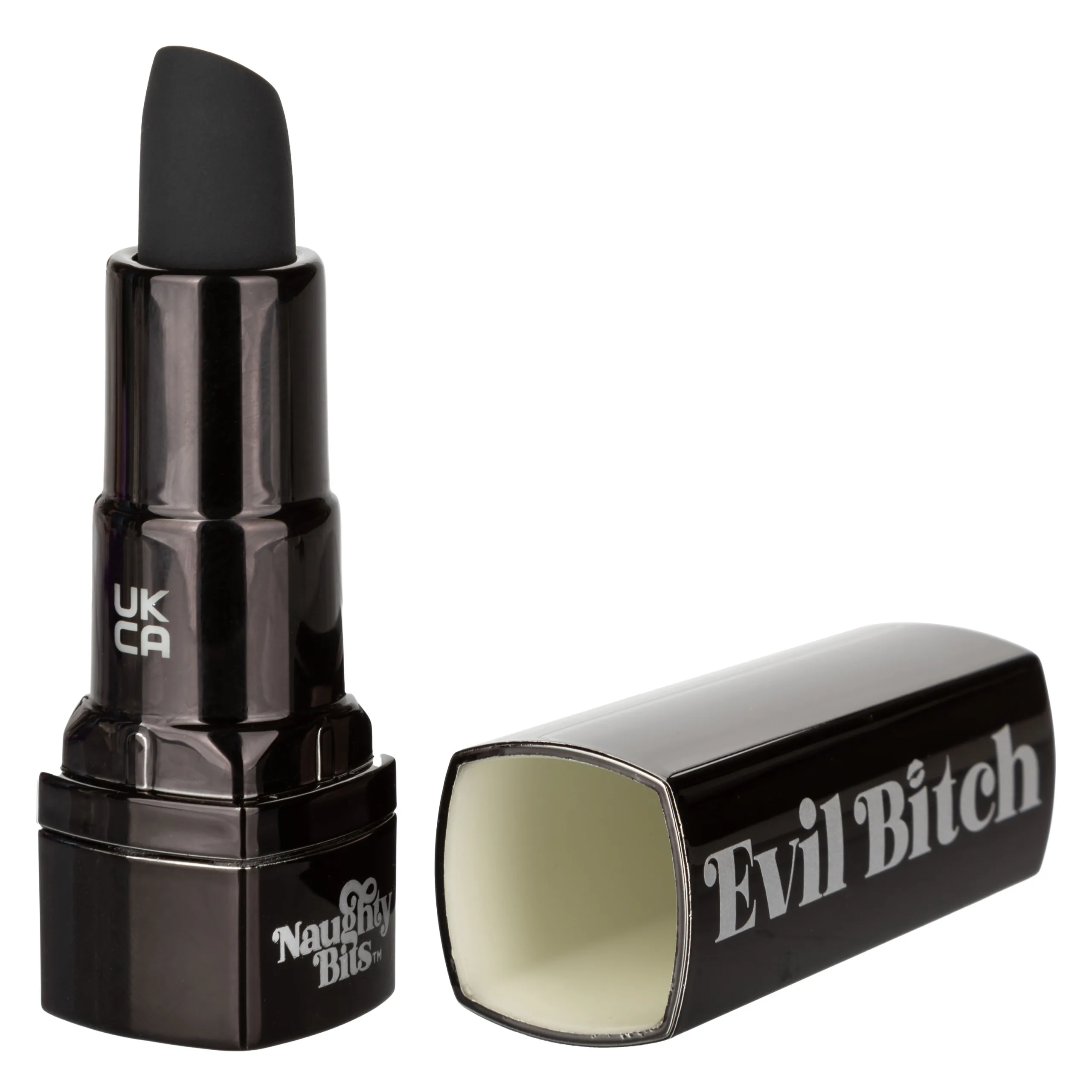 Naughty Bits Evil Bitch Lipstick Vibrator - Black Festival & Rave CalExotics