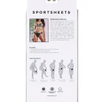 Breathable Strap on - Black Vibrators Sportsheets