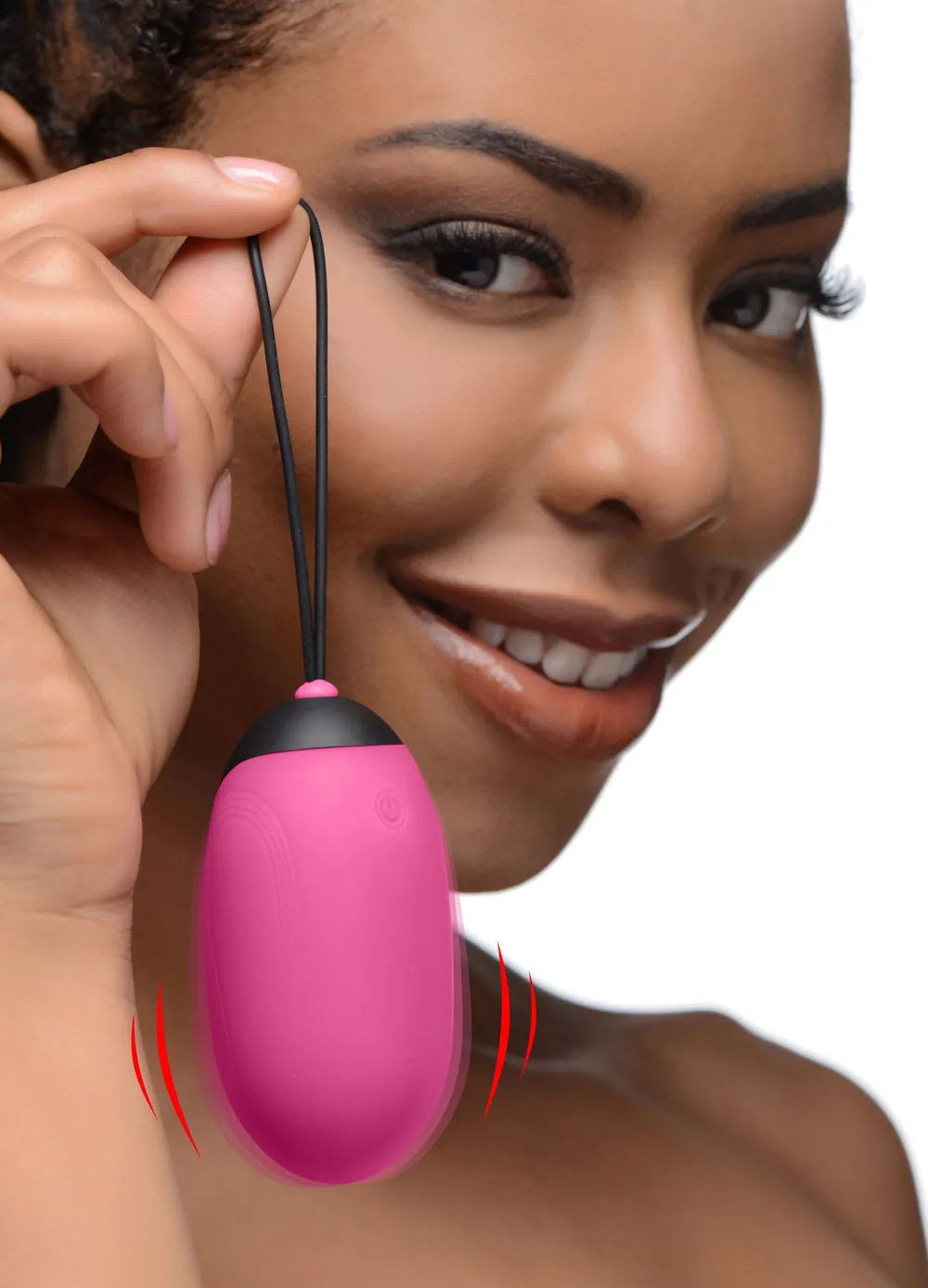 Bang XL Silicone Vibrating Egg - Pink Vibrators XR Brands