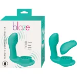 Blaze Remote Control Satisfier - Aqua Vibrators Nasstoys