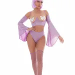 Holo Hun 5pc Set - Small/medium - Purple Panties & Thongs KandiHouse