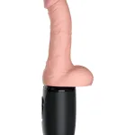 King Cock Thrusting Cock 6.5 Inch With Balls Dildos Pipedream