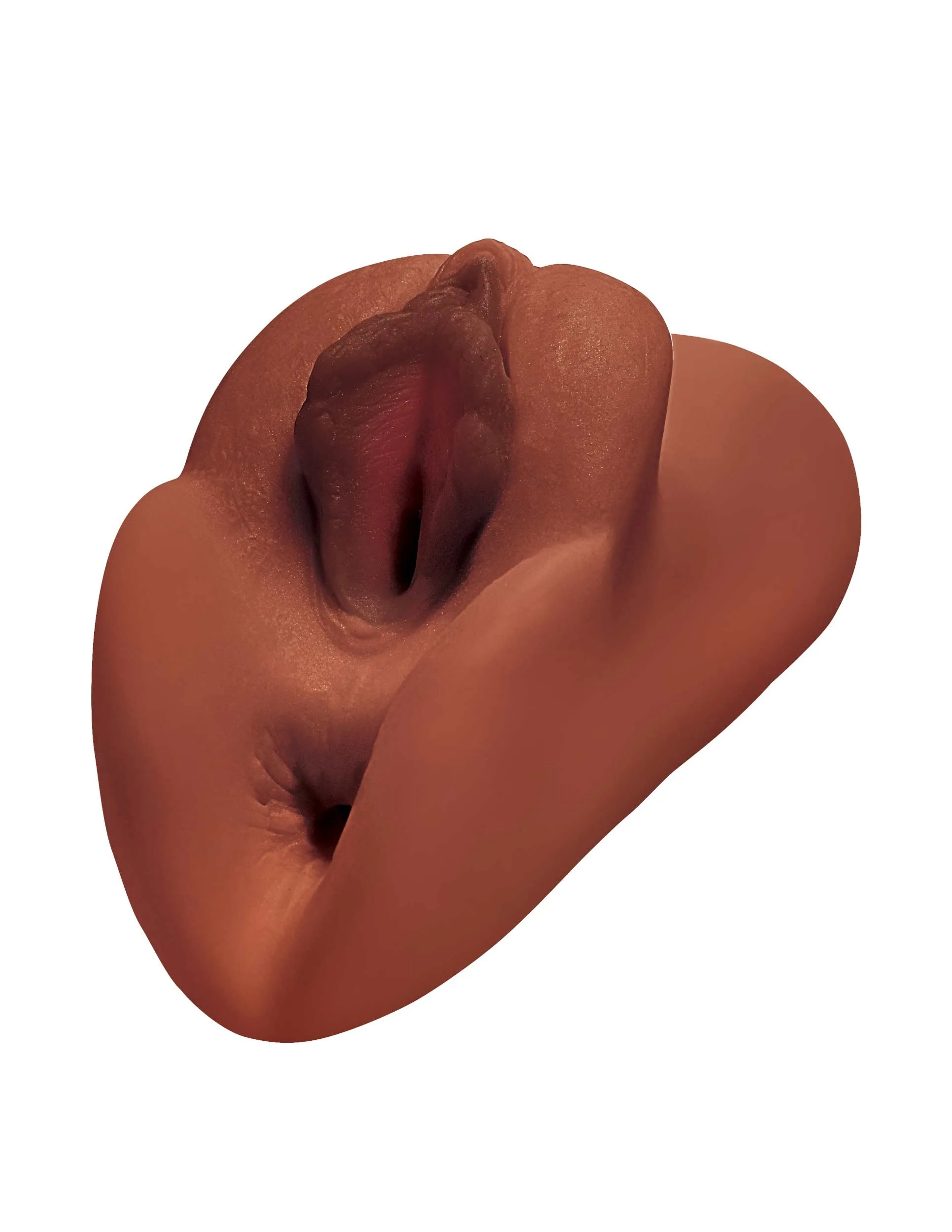 Perfect Pussy Double Stroker - Brown Strokers & Pumps Pipedream