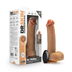 Dr. Skin Silicone - Dr. Phillips - 8.5 Inch Thrusting Dildo - Tan Dildos Blush