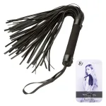 Nocturnal Collection Flogger - Black BDSM & Kink CalExotics