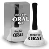 Ring Bell for Oral - White Novelty Little Genie