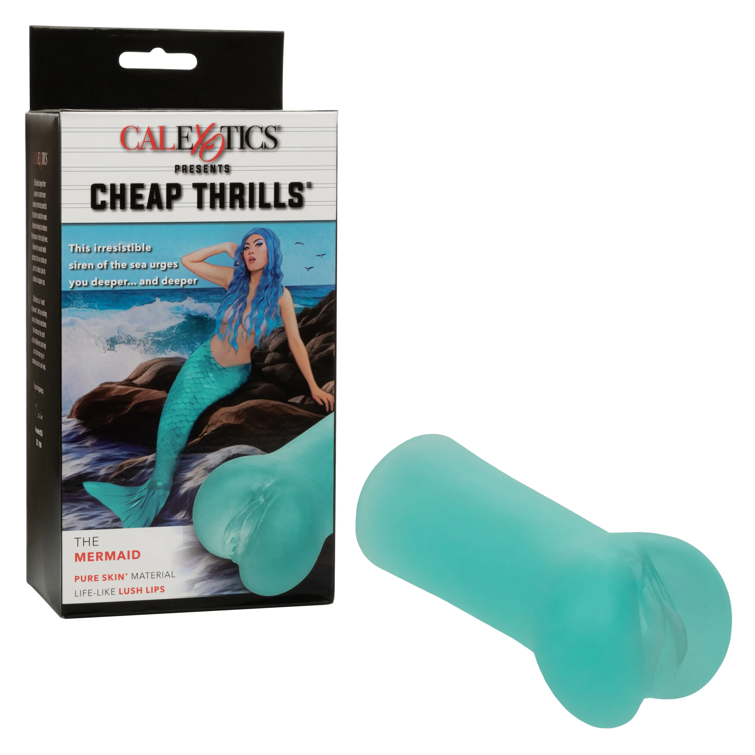 Cheap Thrills - the Mermaid - Teal Strokers & Pumps CalExotics