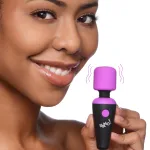 Bang - 10x Vibrating Mini Silicone Wand - Purple Festival & Rave XR Brands