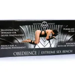Obedience Extreme Sex Bench With Restraint Straps BDSM & Kink XR Brands