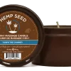 Hemp Seed 3-in-1 Massage Candle Down the Chimney 6oz/ 170 G Lubes & Essentials Earthly Body