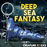 Lord Kraken Keychain - Blue Novelty XR Brands