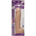 Vac-U-Lock Realistic Hung - White Dildos Doc Johnson