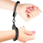 Fetish Fantasy Series Anodized Cuffs - Black BDSM & Kink Pipedream