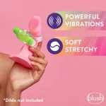 Play With Me Teaser Vibrating C-Ring Green Vibrators Blush