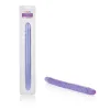 Slim Jim Duo 17 Inches Veined Super Slim Dong - Purple Dildos CalExotics