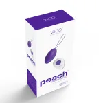 Peach Vibrating Egg - Into You Indigo Vibrators VeDO