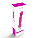 Quiver Vibrator - Hot in Bed Pink Vibrators VeDO