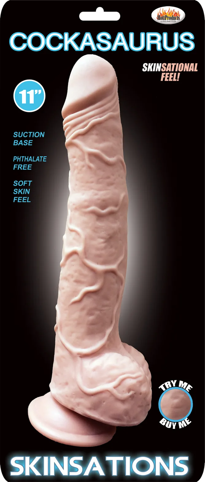 Skinsations Cockasaurus 11 Inch Dildo Dildos Hott Products