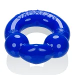 Ultraballs 2- Piece Cockring Set - Black & Police Blue BDSM & Kink Oxballs