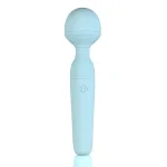 Grace Bendable Vibrating Pleasure Wand - Blue Vibrators Maia Toys